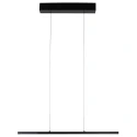 Luminaria de techo BANDE de 3 llamas IP20, negro regulable