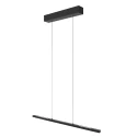 Steinhauer Luminaria de techo BANDE de 3 llamas IP20, negro regulable