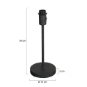 Mexlite Luminaria de mesa NOOR E27 IP20, regulable