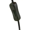 Steinhauer Spot SPRING zum Klemmen, 1 flame, metal, black