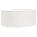 Steinhauer Luminaria de pedestal SPARKLED LIGHT cilíndrico, con interruptor, con pantalla, con enchufe, ajustable E27 IP20, blanco mate 