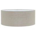 Steinhauer Luminaria de pedestal SPARKLED LIGHT cilíndrico, con interruptor, con pantalla, con enchufe, ajustable E27 IP20, blanco mate 