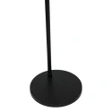Steinhauer Luminaria de pedestal SPARKLED LIGHT - IKARO ranurado, cilíndrico, con interruptor, con pantalla, ajustable E27 IP20