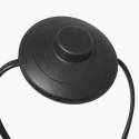 Steinhauer Luminaria de pedestal SPARKLED LIGHT - IKARO ranurado, cilíndrico, con interruptor, con pantalla, ajustable E27 IP20