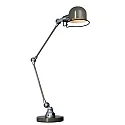 Luminaria de mesa DAVIN con interruptor, con brazo articulado, con enchufe E14 IP20, verde 