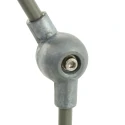 Luminaria de mesa DAVIN con interruptor, con brazo articulado, con enchufe E14 IP20