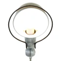 Mexlite Luminaria de pared DAVIN lang, con interruptor, con brazo articulado E14 IP20, verde, brillante 