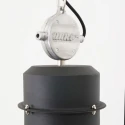 anne light & home Luminaria colgante CLEARVOYANT de 1 llama, redondo E27 IP20, regulable
