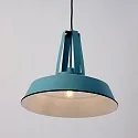 Mexlite Pendant luminaire EDEN, 1 flame, 42cm, blue