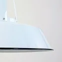 Mexlite Mexlite Pendant luminaire EDEN, 1 flame, 42cm, white