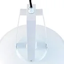 Mexlite Mexlite Pendant luminaire EDEN, 1 flame, 42cm, white