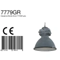 Mexlite Pendant luminaire DENSI, 1 flame, grey