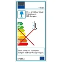 Steinhauer ceiling luminaire LIDO small, round, indirect, perforated IP20, white matt dimmable