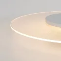 Steinhauer ceiling luminaire LIDO large, round, indirect, perforated IP20, white matt dimmable