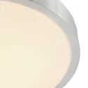 Mexlite outdoor ceiling luminaire GALAXY cylindrical, medium, switchable IP44, steel brushed 