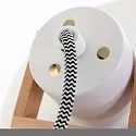 anne light & home AN Wall luminaire WOODY, 1 flame, beech