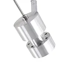 Steinhauer spotlight bar NATASJA 2 flames, Dim-To-Warm, adjustable GU10 IP20, steel brushed dimmable