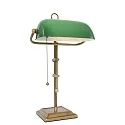 table lamp ANCILLA long, adjustable, with pull switch chain E27 IP20, brushed bronze 