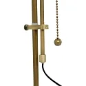 table lamp ANCILLA long, adjustable, with pull switch chain E27 IP20, brushed bronze 