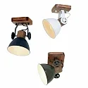 Mexlite Mexlite Spot GEARWOOD, 1 flame, grey