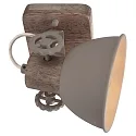 Mexlite ceiling luminaire GEARWOOD E27 IP20, dimmable