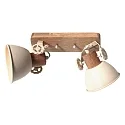 Mexlite Luminaria de techo GEARWOOD E27 IP20, regulable