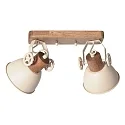 Mexlite Luminaria de techo GEARWOOD E27 IP20, regulable