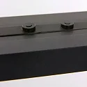 Steinhauer Luminaria colgante ZELENA / 80-140CM Arriba-Abajo, CCT Switch, ajustable, con regulador táctil IP20, negro mate regulable