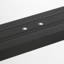 Steinhauer Luminaria colgante ZELENA / 80-140CM Arriba-Abajo, CCT Switch, ajustable, con regulador táctil IP20, negro mate regulable