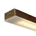 Steinhauer Luminaria colgante ZELENA / 155CM Arriba-Abajo, CCT Switch, ajustable, con regulador táctil IP20, bronce cepillado regulable