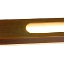 Steinhauer Luminaria colgante ZELENA / 155CM Arriba-Abajo, CCT Switch, ajustable, con regulador táctil IP20, bronce cepillado regulable