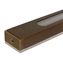 Steinhauer Luminaria colgante ZELENA / 155CM Arriba-Abajo, CCT Switch, ajustable, con regulador táctil IP20, bronce cepillado regulable