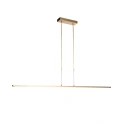 Steinhauer Luminaria colgante ZELENA de 3 llamas IP20, dorado regulable