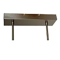 Steinhauer Luminaria colgante ZELENA / 155CM Arriba-Abajo, CCT Switch, ajustable, con regulador táctil IP20, acero cepillado regulable
