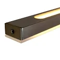 Steinhauer Luminaria colgante ZELENA / 155CM Arriba-Abajo, CCT Switch, ajustable, con regulador táctil IP20, acero cepillado regulable