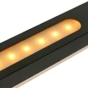 Steinhauer Luminaria colgante ZELENA / 155CM Arriba-Abajo, CCT Switch, ajustable, con regulador táctil IP20, negro mate regulable