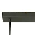 Steinhauer Luminaria colgante ZELENA / 155CM Arriba-Abajo, CCT Switch, ajustable, con regulador táctil IP20, negro mate regulable