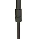 Steinhauer Luminaria colgante ZELENA / 155CM Arriba-Abajo, CCT Switch, ajustable, con regulador táctil IP20, negro mate regulable