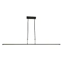 Steinhauer Luminaria colgante ZELENA / 155CM Arriba-Abajo, CCT Switch, ajustable, con regulador táctil IP20, negro mate regulable