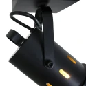Mexlite Mexlite Spot CARRÉ, 1 flame, studio spotlight, black