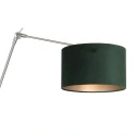 Steinhauer Luminaria de pared PRESTIGE CHIC cilíndrico, con interruptor, con pantalla, con brazo articulado, con enchufe E27 IP20