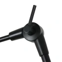Steinhauer Luminaria de pared PRESTIGE CHIC cilíndrico, con interruptor, con pantalla, con brazo articulado, con enchufe E27 IP20