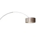 Steinhauer Luminaria de pedestal SPARKLED LIGHT cilíndrico, con interruptor, con pantalla, con enchufe, ajustable E27 IP20