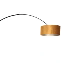 Steinhauer Luminaria de pedestal SPARKLED LIGHT cilíndrico, con interruptor, con pantalla, con enchufe, ajustable E27 IP20, negro mate 