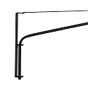 Steinhauer Luminaria de pared ELEGANT CLASSY con interruptor, con pantalla, con alivio de tensión, con enchufe, ajustable E27 IP20
