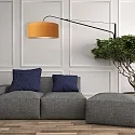 Steinhauer Luminaria de pared ELEGANT CLASSY con interruptor, con pantalla, con alivio de tensión, con enchufe, ajustable E27 IP20