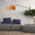 Steinhauer Luminaria de pared ELEGANT CLASSY con interruptor, con pantalla, con alivio de tensión, con enchufe, ajustable E27 IP20