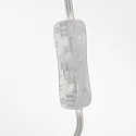 Luminaria de pared SPARKLED LIGHT cilíndrico, con pantalla, ajustable E27 IP20, acero cepillado 