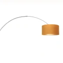 Steinhauer Luminaria de pared SPARKLED LIGHT cilíndrico, con pantalla, ajustable E27 IP20, acero cepillado 