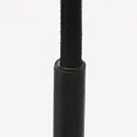 Steinhauer Luminaria colgante SPARKLED LIGHT cilíndrico, con pantalla E27 IP20, negro mate regulable